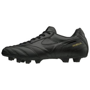 Mizuno Morelia II Md Ποδοσφαιρικα Παπουτσια Ανδρικα - Μαυρα